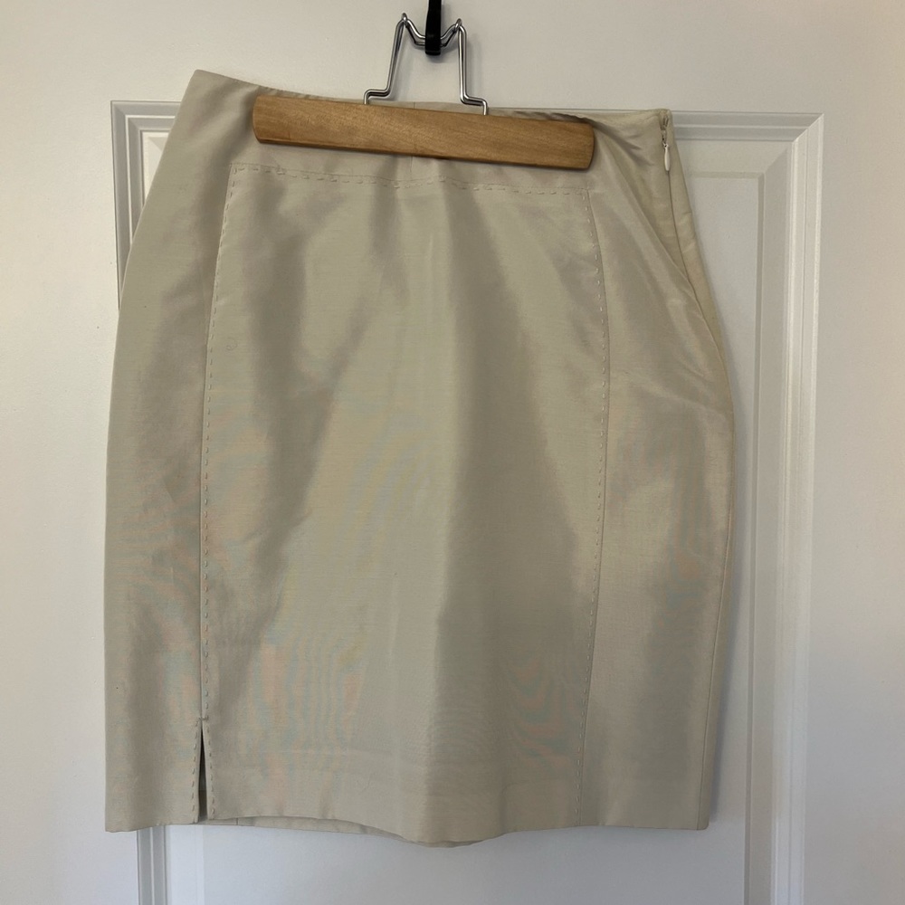 Designer, Chado Ralph Rucci straight skirt, Sample size 0, NWT, 2012 collection